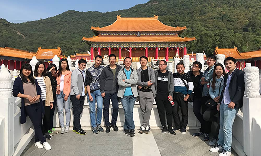 金年会项目中心集体游：西樵山国艺影视城