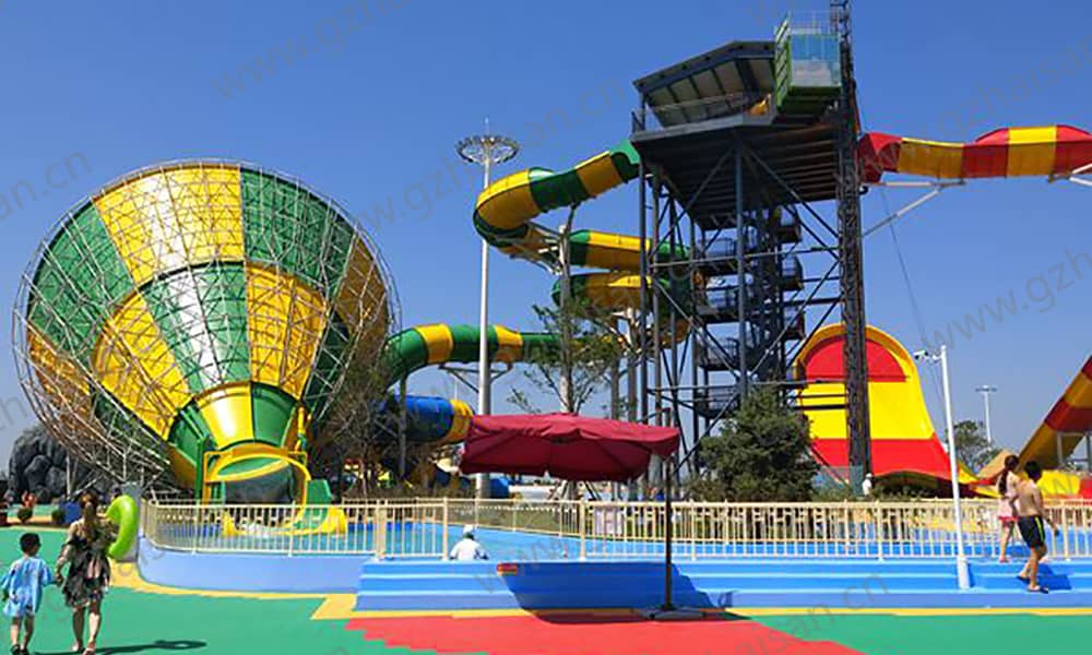 黑龙江哈尔滨美丽岛大喇叭、冲天回旋