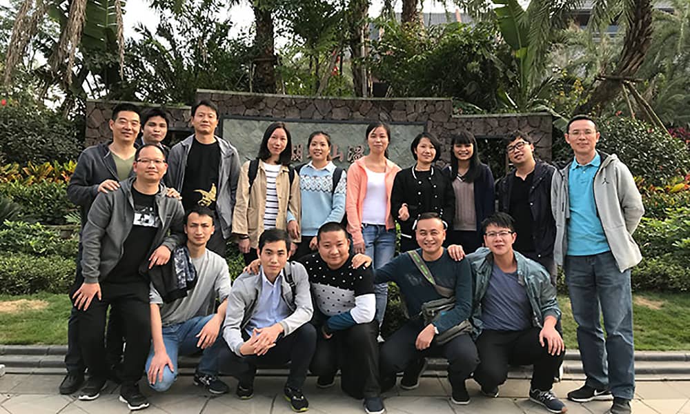 金年会项目中心集体游：美的鹭湖半山温泉