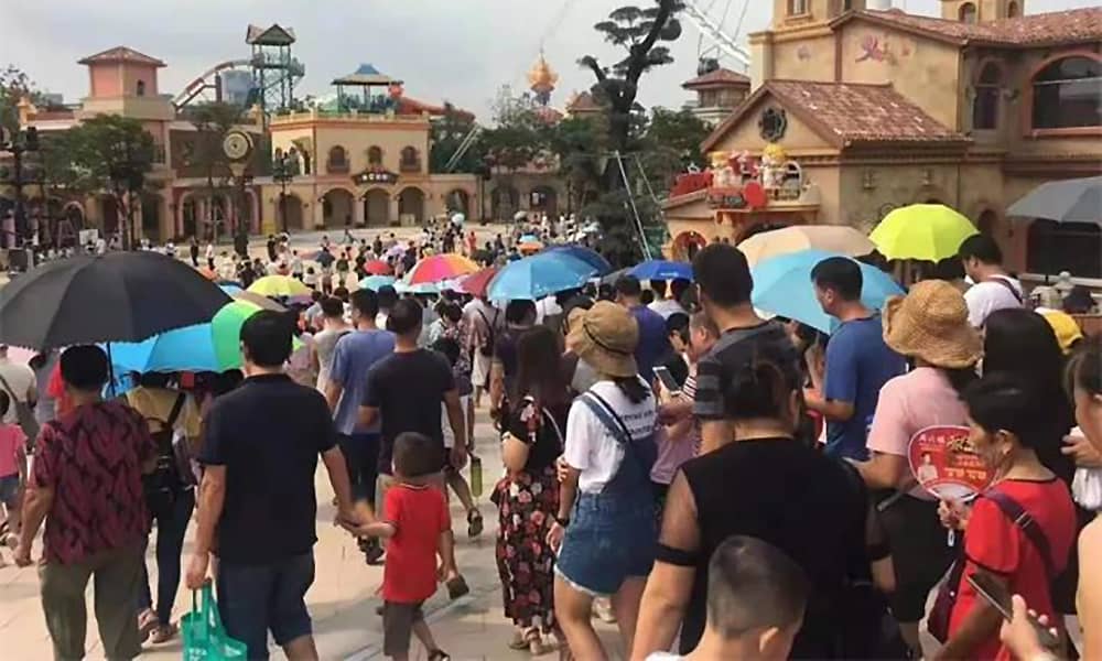 金年会参与打造的欢乐海岸PLUS三天迎客超16万人！