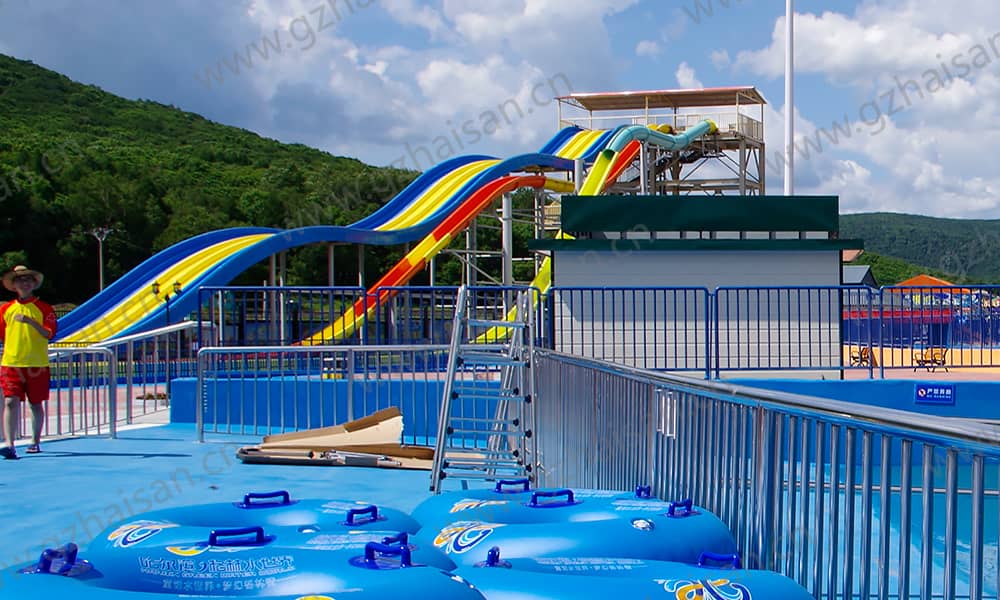 黑龙江哈尔滨格林水世界竞赛滑道、高速