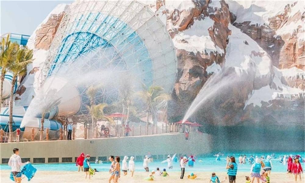 海花岛童世界水上王国大喇叭滑道 海花岛童世界水上王国大喇叭滑道