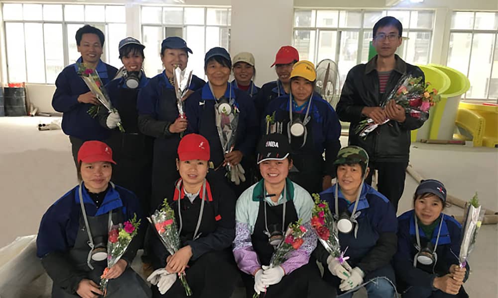 海森文旅科技集团三八妇女节鲜花活动